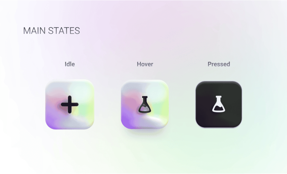 Interactive Rive Button project image